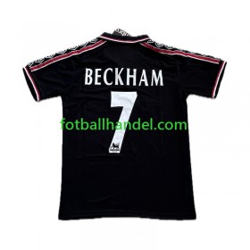 Herre Fotballdrakter Manchester United Beckham 7 Tredje Retro 1998-1999 Kortermet